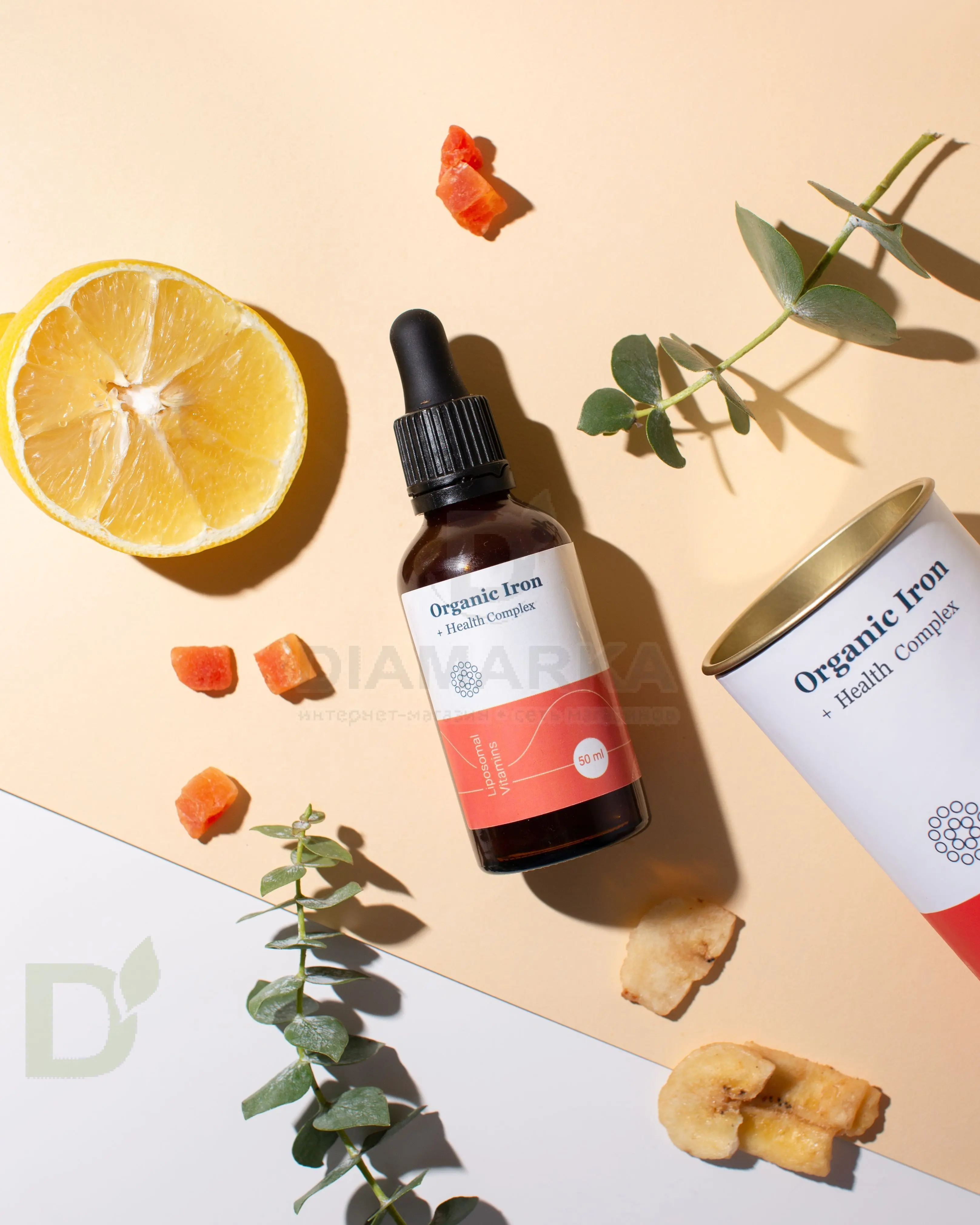 Витамины Liposomal Vitamins ORGANIC IRON 50мл флакон в интернет-магазине