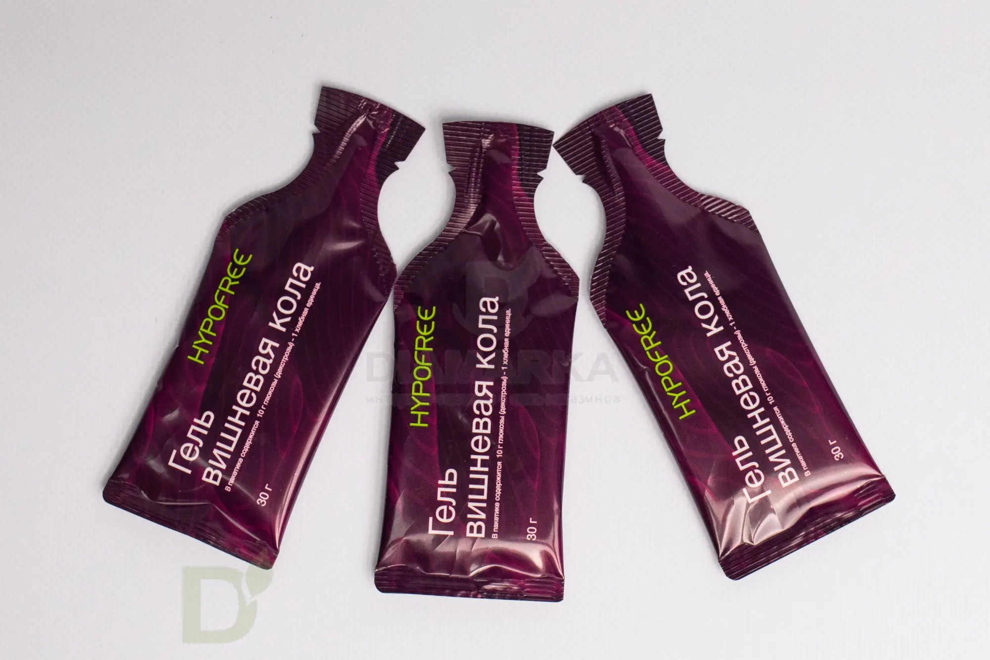 Гель HYPOFREE DIAMARKA 1ХЕ Вишневая Кола, мягкая упаковка, 10 саше по 30мл в интернет-магазине