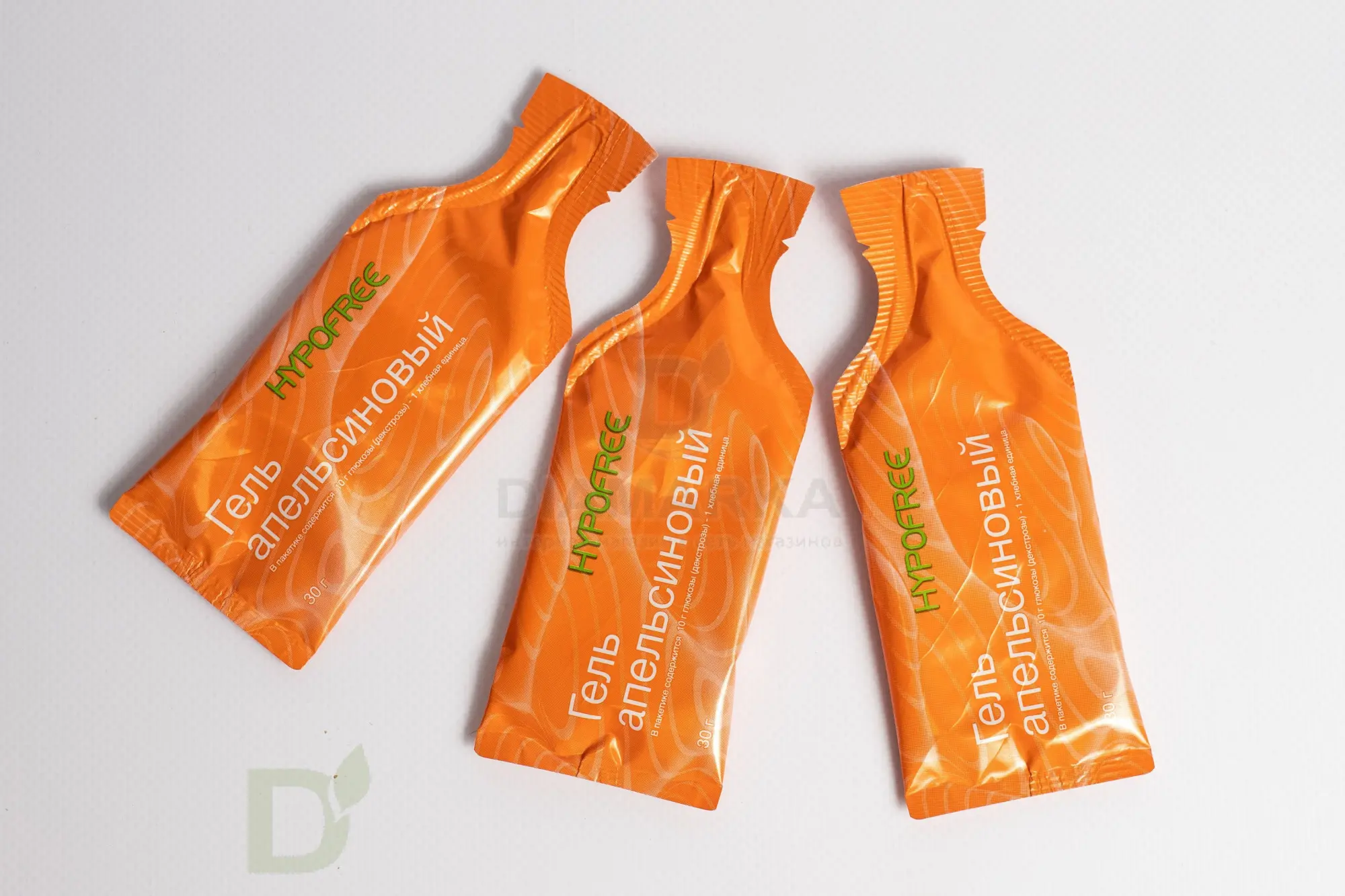 Гель HYPOFREE 1ХЕ Апельсин, мягкая упаковка, 10 саше по 30мл в интернет-магазине