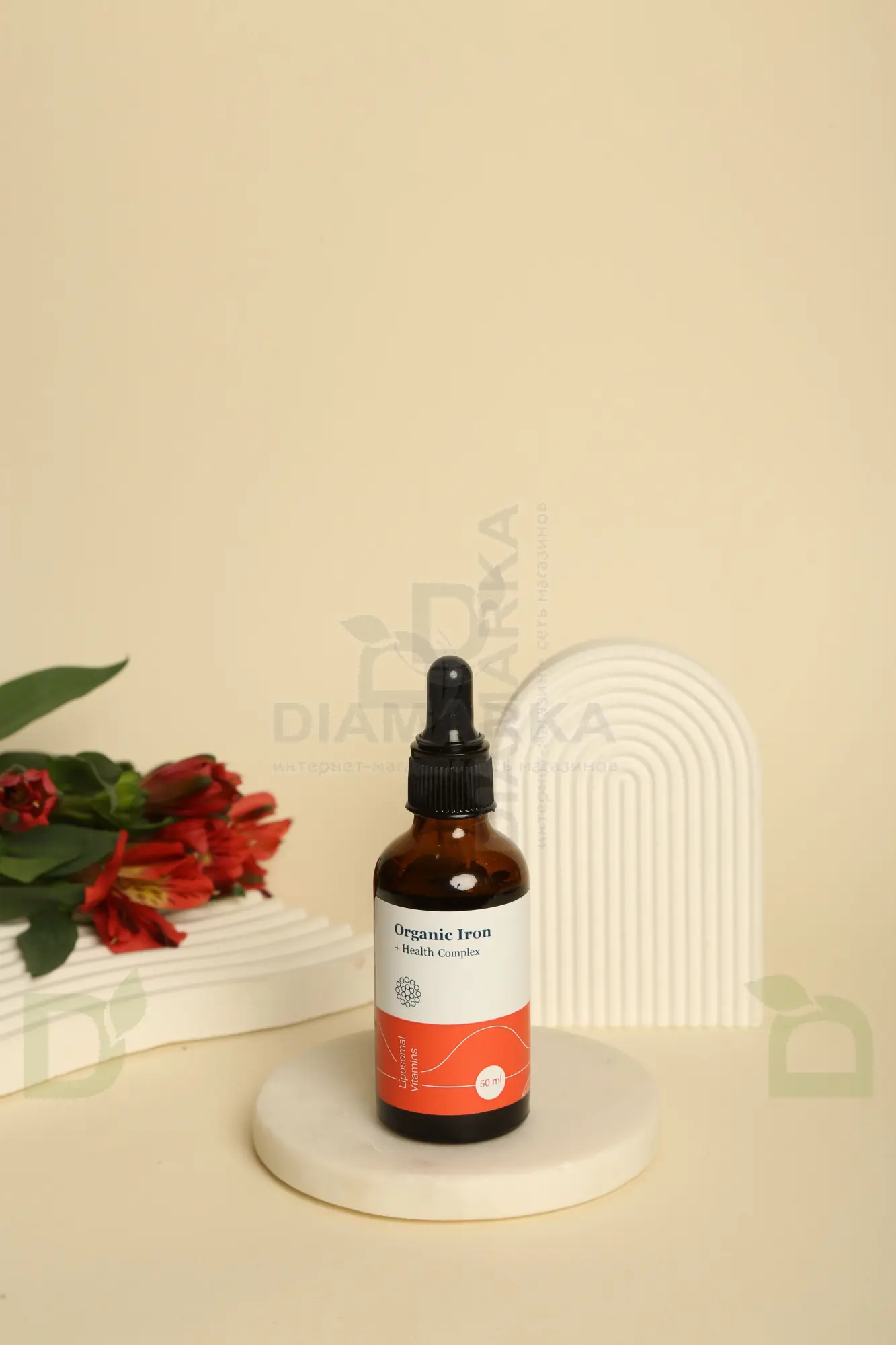 Витамины Liposomal Vitamins ORGANIC IRON 50мл флакон в интернет-магазине