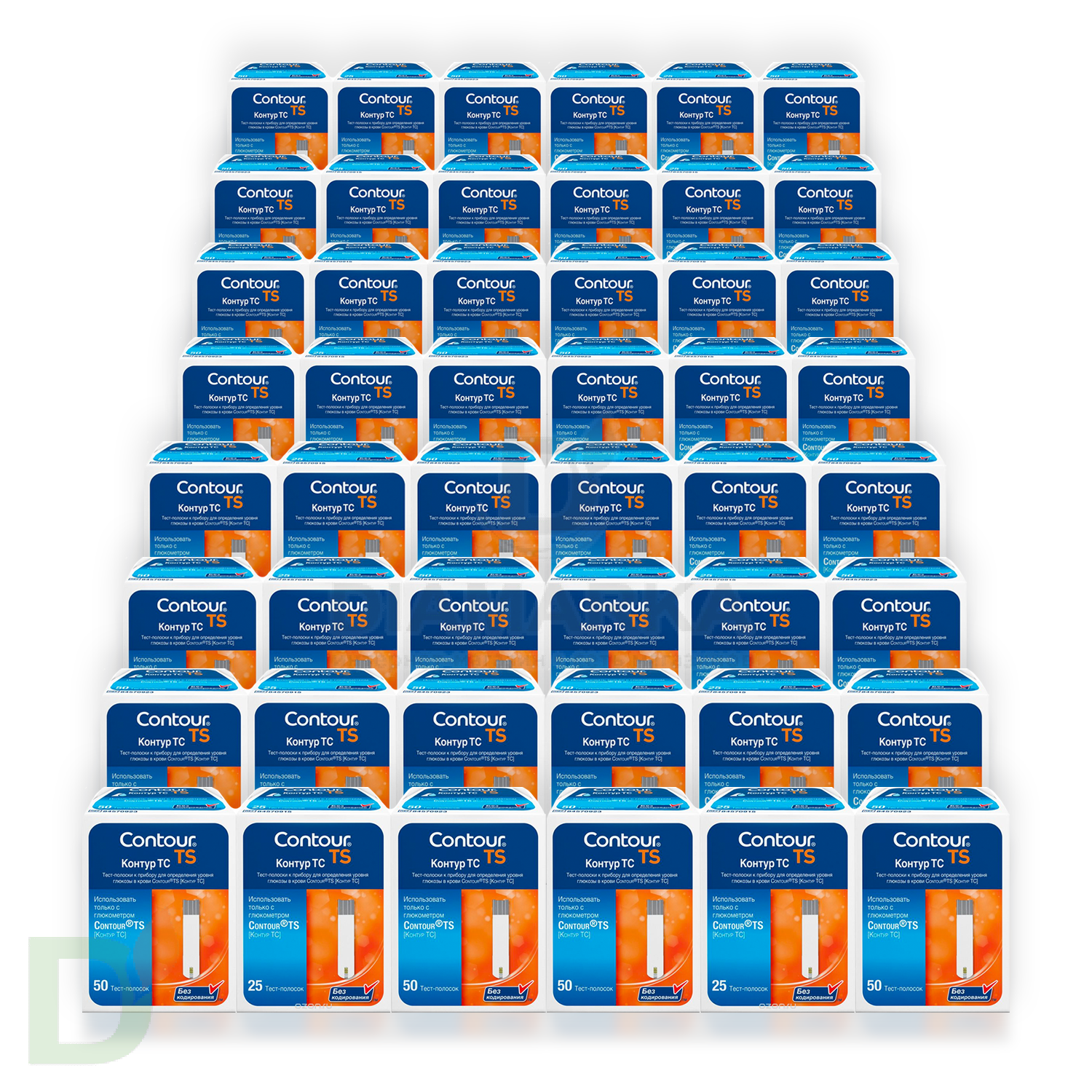 Тест-полоски Контур ТС оптом (48 пачек № 50)