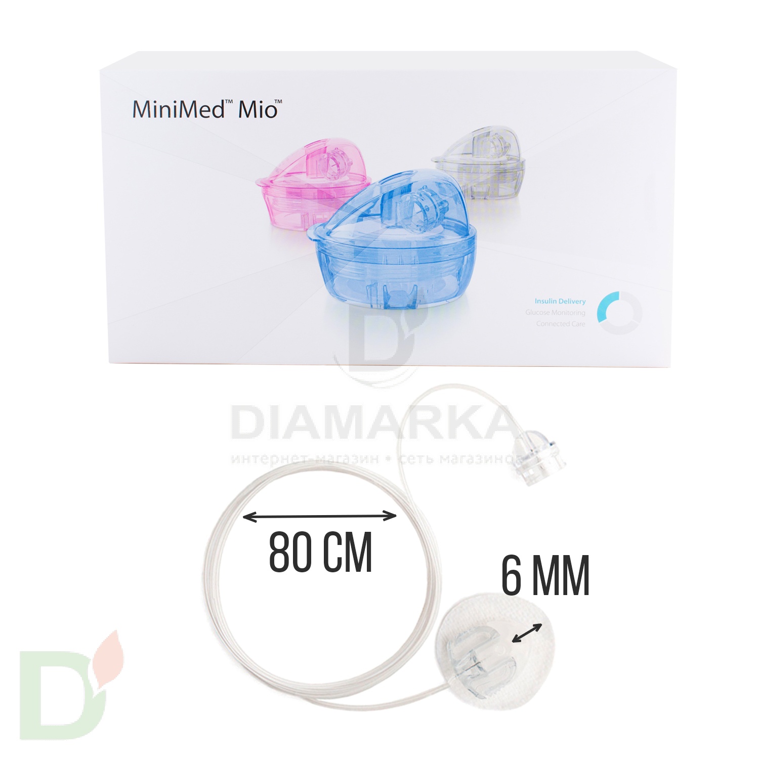 Катетер MIO / МИО 6/80 Прозрачный (MMT-965А), 1 шт.