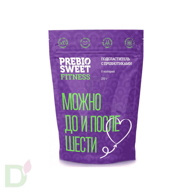 Подсластитель с пребиотиками PrebioSweet Фитнесс, дой-пак 150г.