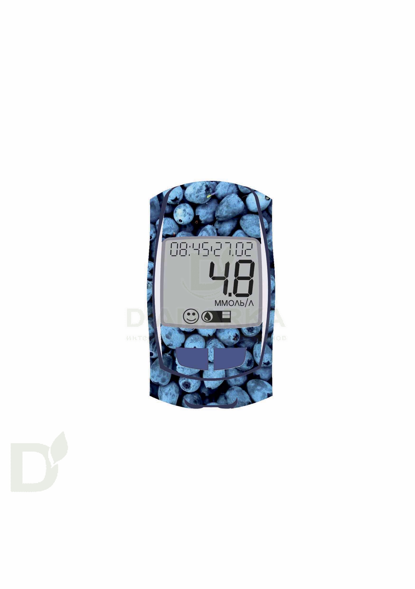 Наклейка на глюкометр Сателлит-Экспресс