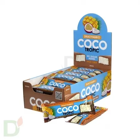 Батончик глазированный Snaq Fabriq Манго-маракуйя 40гр в интернет-магазине