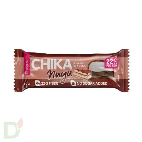 Батончик CHIKALAB глазированный с Нуга со вкусом Тирамису 50гр. в интернет-магазине
