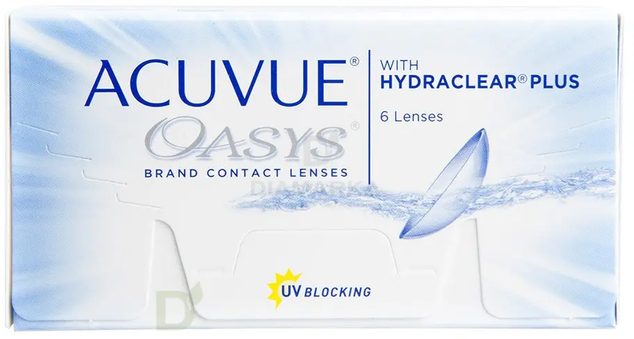 Контактные линзы двухнедельные Acuvue Oasys, 6 шт