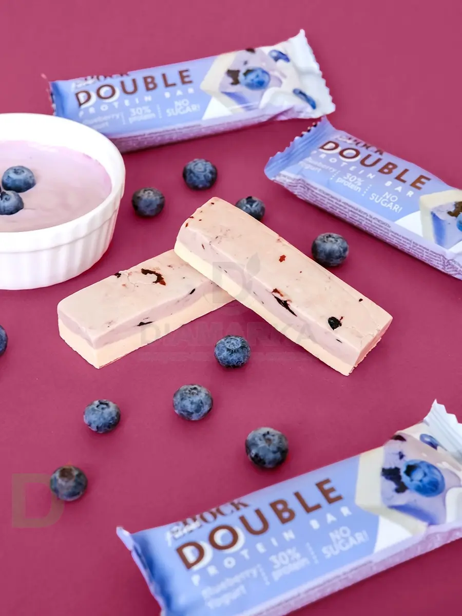 Батончик протеиновый FitnesShock Черничный йогурт 40гр.