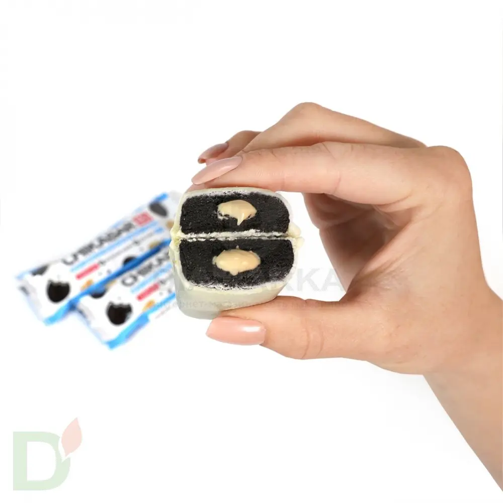 Батончик CHIKALAB глазированный с начинкой Хрустящее печенье 60гр. в интернет-магазине