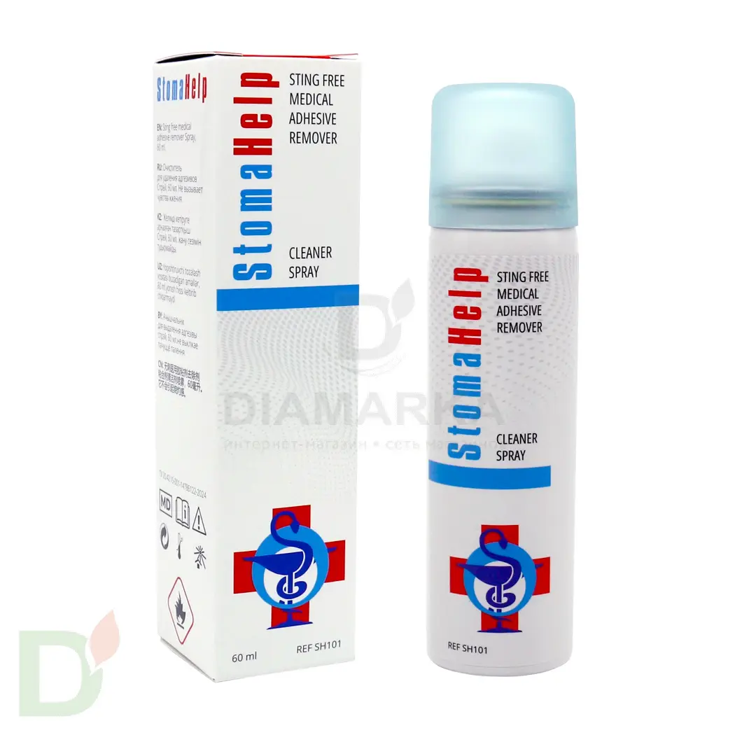 Очиститель кожи StomaHelp/СтомаХелп спрей 60мл